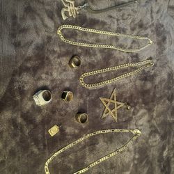 Gold fashion costume Jewelry 