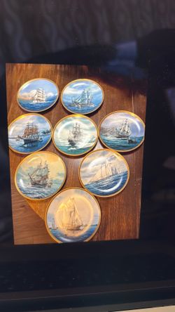 America’s Greatest Sailing Ships plates by Hamilton Collection