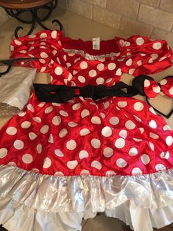 New size large Minnie and have size med new