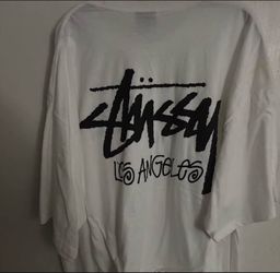 Stussy Los Angeles white tee size XXL