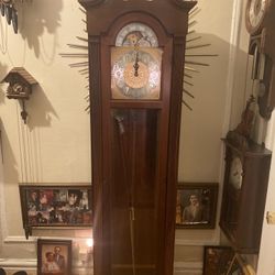 1970 ELGIN TUBE CHIME GRANDFATHER CLOCK BRAND NEW NEVER ASSEMBLED