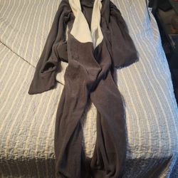 Shark Onesie "Adult Lg" (Gently Worn)