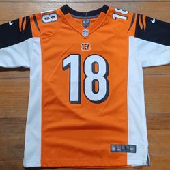 Women's Size Large AJ Green Cincinnati Bengals 18 NFL Georgia Jersey