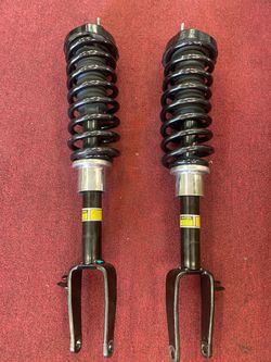 2Pcs Front Shock Strut Assys with Coil Spring For Mercedes W211 S211 E350 4Matic