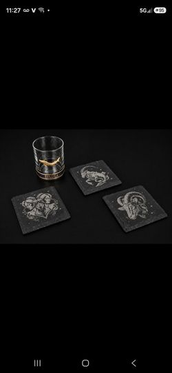 Laser Engraved Coasters