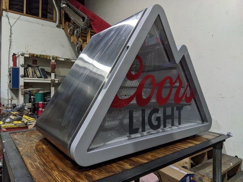 Coors Light Triangle Mini Refrigerator