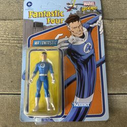 MARVEL Legends Retro Collection MR FANTASTIC Action Figure Kenner Toys UNPUNCHED