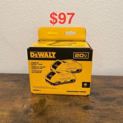 DEWALT - 20V MAX Compact Lithium-Ion 4.0Ah Battery Pack (2 Pack)