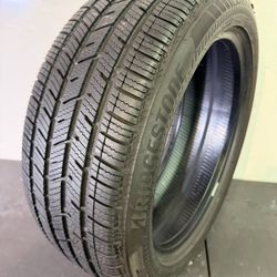 225 50 18  Bridgestone  DriveGuard Plus  Run Flat   One Used Tire 80% Life 