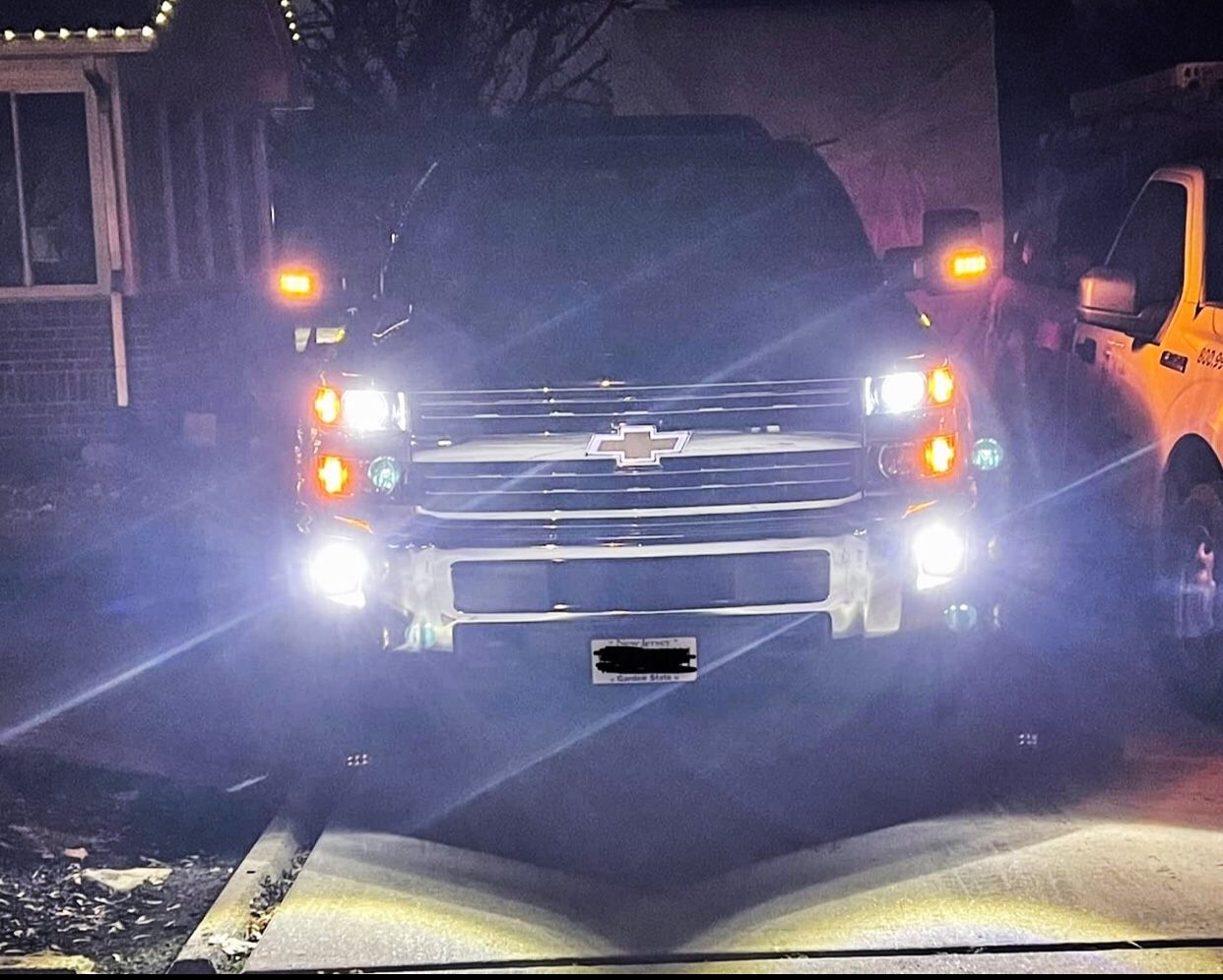 2504 PSX24W LED Fog Light Bulbs 6000K Xenon White 360° Light, Xtreme Super Bright PG20/7 Base Fog Lamps Replacement 5730 33-SMD
