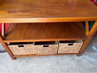 TV stand L 44” W 17” H 30” in great condition