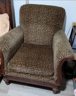 Leopard chair by Treasures