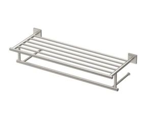 Gatco Elevate 26 in. Towel Rack in Satin Nickel