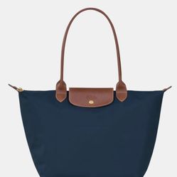 Navy Blue Long Champ