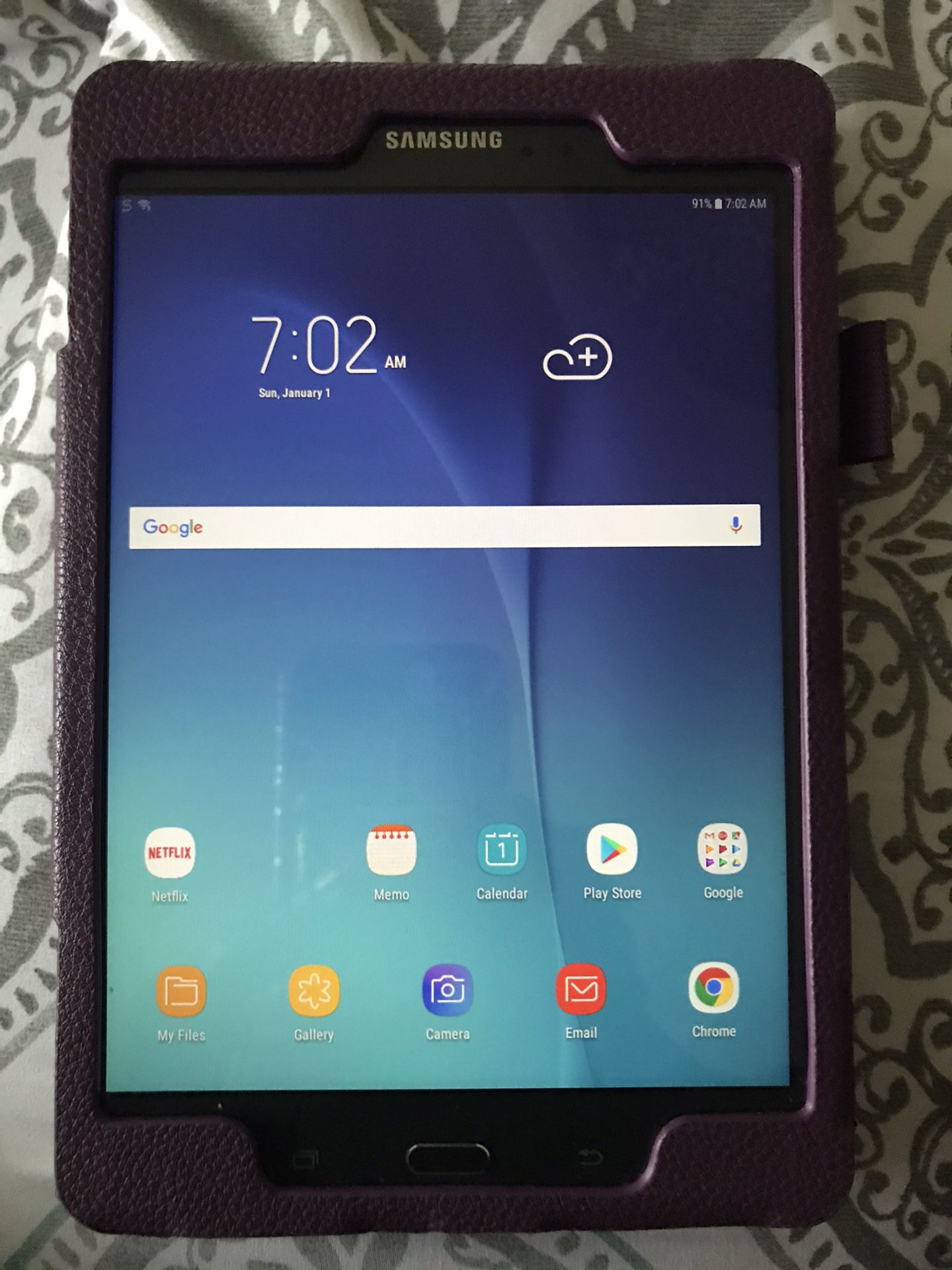 Samsung tab A tablet