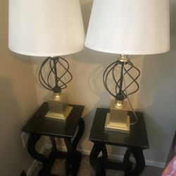 Side Tables And Lamps