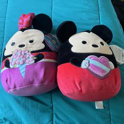 Mickey And Mini Squishmallows