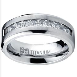 Titanium Wedding Band Size 11.5