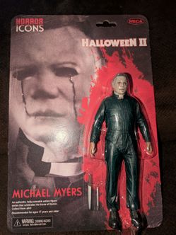 NECA Horror Icons Michael Myers Halloween II 7-inch Figure Fully Poseable NEW