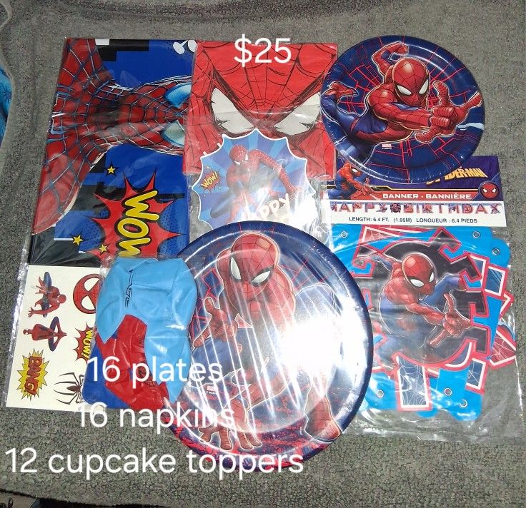 Spiderman Party Supplies 