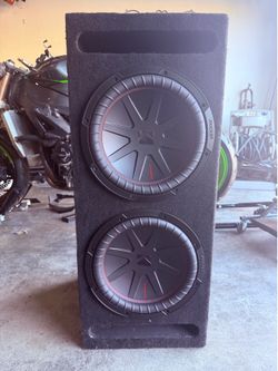 2 12” Kicker CompR’s