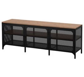 IKEA TV Stand 21 1/2”H 58 3/4” 14 1/4” D ( like new)
