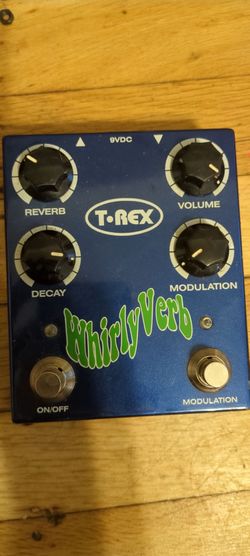 T-Rex WhirlyVerb Guitar Effects Pedal