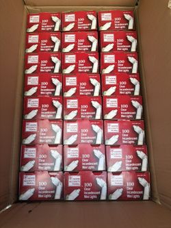 Case Of Home Accent 100 Incandescent, Clear, Mini Lights
