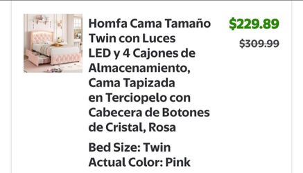 Cama para niña