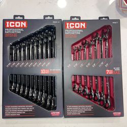 ICON Ratcheting Wrenches