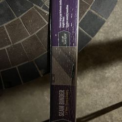 2-1/2"X 36" PEWTER ALUMINUM SEAM BINDER W/SCREWS & ANCHORS