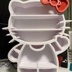 25” Tall 3d Printed Toy And Trinket Shelf 