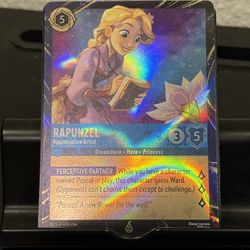Rapunzel - Appreciative Artist 1 Disney Lorcana Promo Cards Holo 