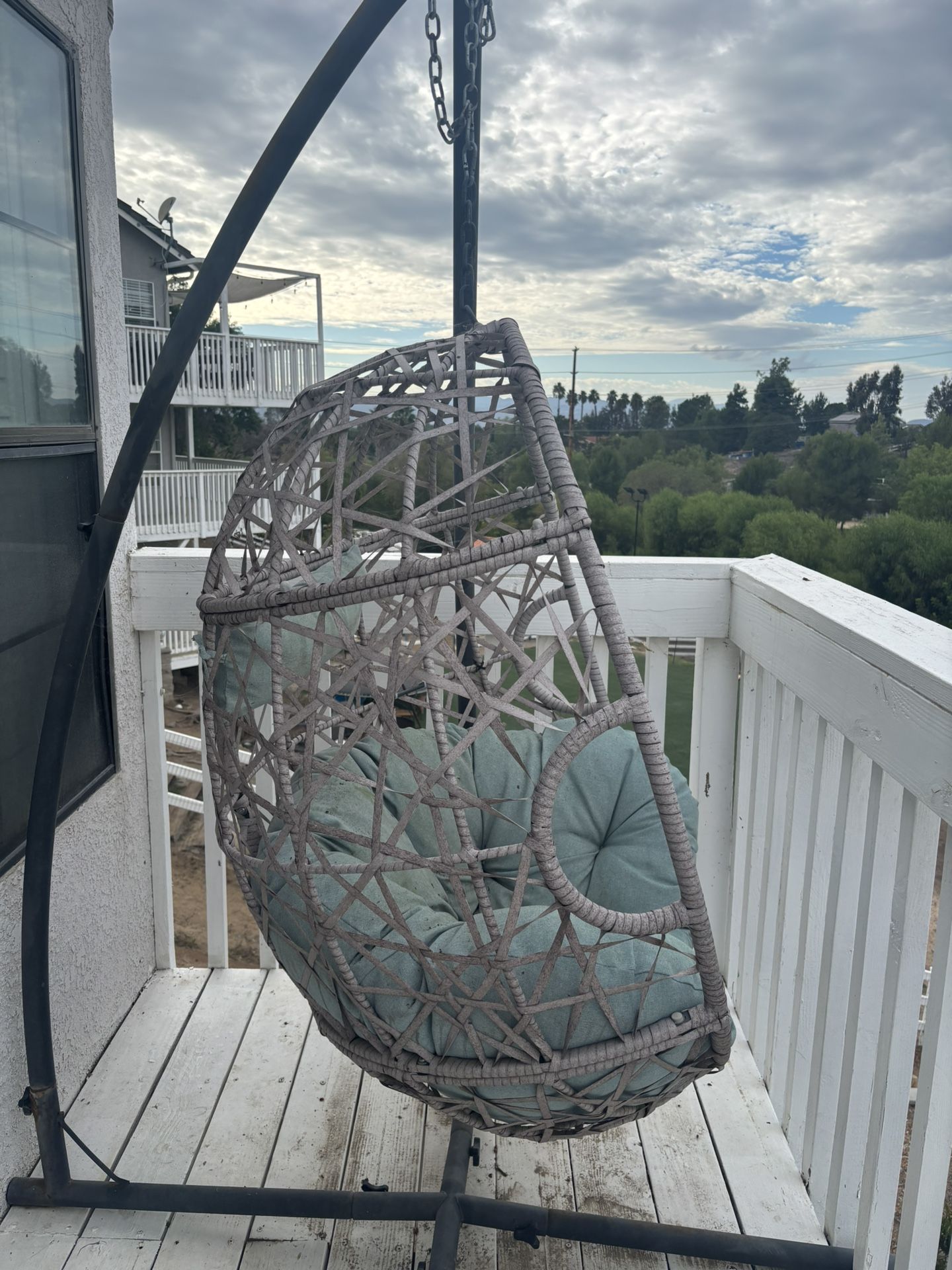Egg Chair & Stand