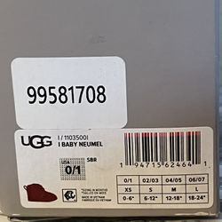 Infant Red Ugg’s 