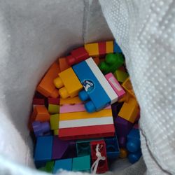 Huge Bag Of Blocks Maybe 100 Of Them 