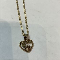 10k Gold Chain #109878-2 MJ