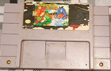 Super Mario World 2: Yoshi's Island SNES Cartridge