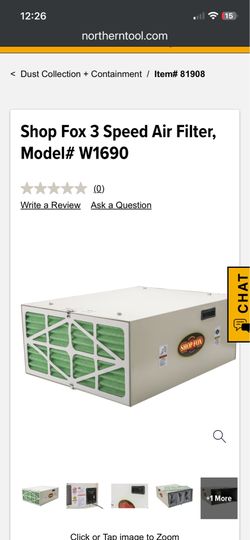 Shop Air Filtration System