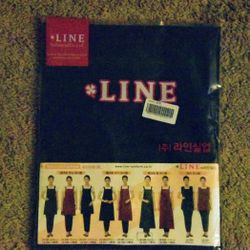 "Authentic Korean LINE LN641 Midi Velcro Uniform Apron - Black, Gardena Pickup Only"