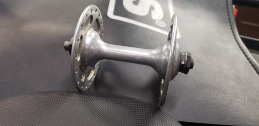 Campagnolo high flange front hub.