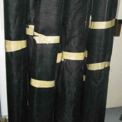 Like New Black Pool Fence 120 Feet Of Fence .