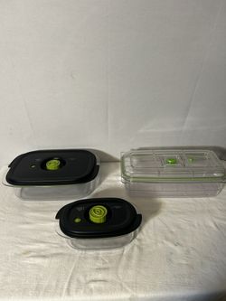 3 Pz Foodsaver Preserve Containers