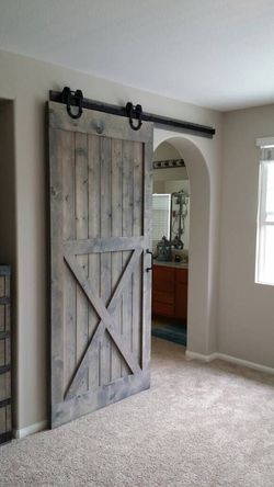 Custom barn doors!