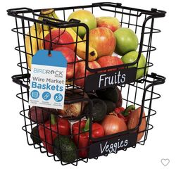 Stackable Wire Baskets