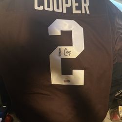 Browns Autographed Jersey