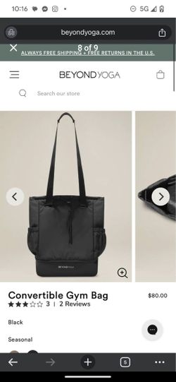 Beyond Yoga Convertible Bag Backpack