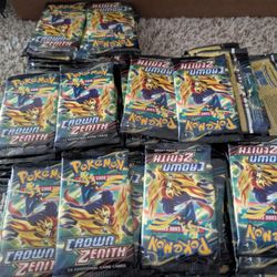 Crown Zenith Sealed - 55 Booster Packs