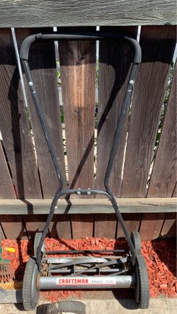 Craftsman Quiet Cut 18in manual mower