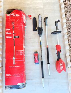 Milwaukee 18V FUEL 10in Pole Saw with QUIK-LOK Attachment Capability